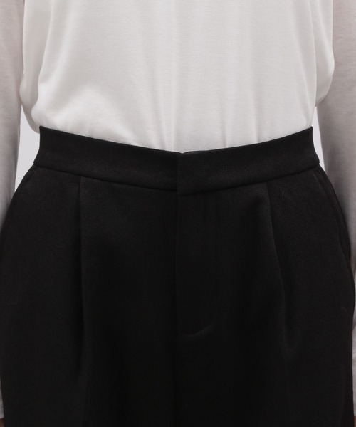 LAKOLE（ラコレ）の「ウールライクショートパンツ / 985360（その他パンツ・レディース・ブラック/チャコール・SMALL/MEDIUM）」の17枚目の写真