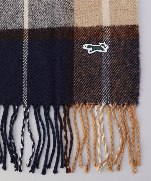 FREAK'S STORE（フリークスストア）の「TOWN CRAFT × FREAK'S STORE/タウンクラフト 別注 マフラー/チェックマフラー（マフラー・レディース・グレー/レッド/ベージュ・ONE SIZE）」の13枚目の写真