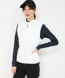 JUN&ROPE' | 【ECO】【撥水】【透湿】はっ水タフタフリースコンビ中綿ベスト(ベスト)