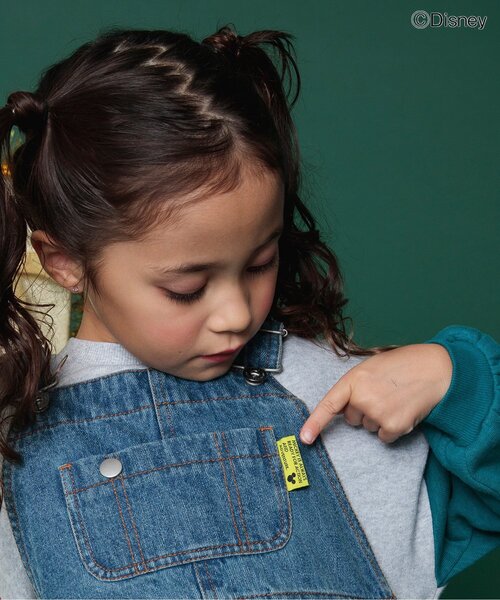 80】ディズニー レインボーサロペット オーバーオール BREEZE ブリーズ