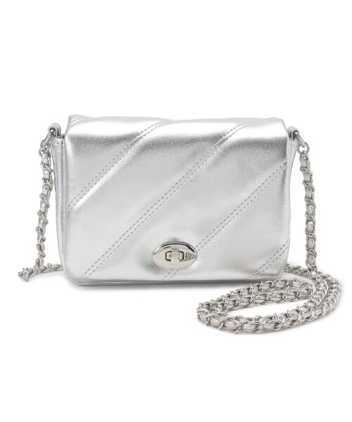 OPAQUE.CLIP（オペークドットクリップ）の「◆キルティングミニショルダーバッグ（ショルダーバッグ・レディース・ピンクゴールド/ブラック/シルバー・00）」の17枚目の写真