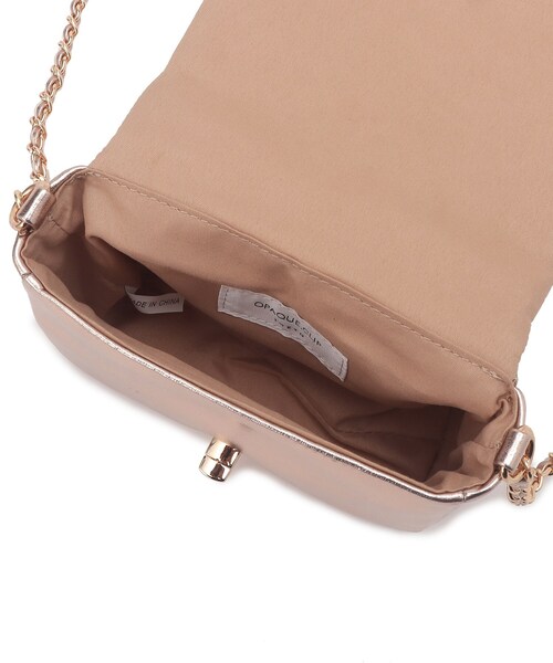 OPAQUE.CLIP（オペークドットクリップ）の「◆キルティングミニショルダーバッグ（ショルダーバッグ・レディース・ピンクゴールド/ブラック/シルバー・00）」の22枚目の写真