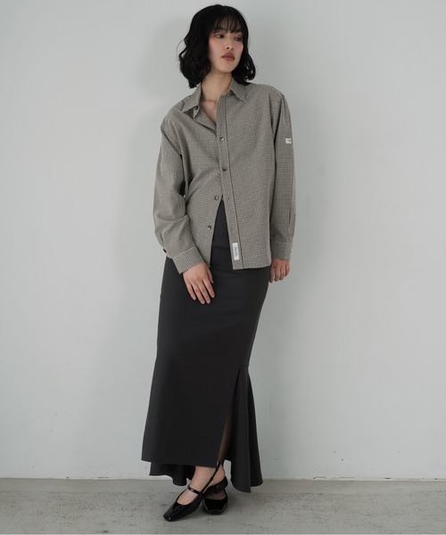 シャツ/ブラウス(長袖/七分) Clastellar Classic check shirt Cla STEllaR（クラステラー） ブラウス シャツ クラシック チェック