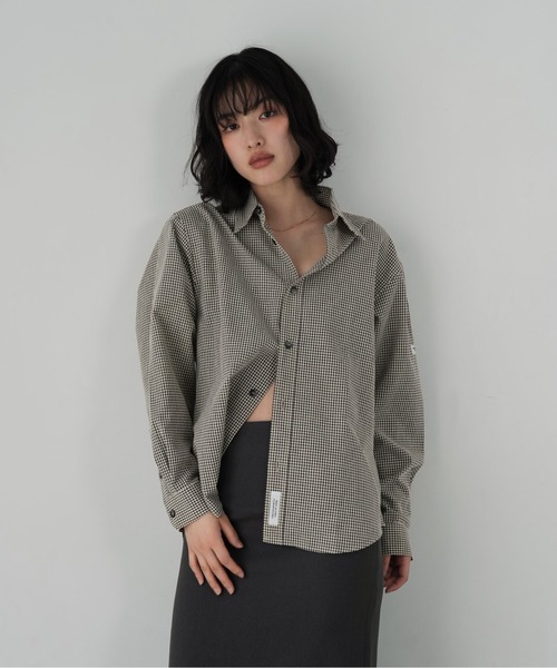 シャツ/ブラウス(長袖/七分) Clastellar Classic check shirt セール】クラシック チェック シャツ ベーシック（シャツ/ブラウス