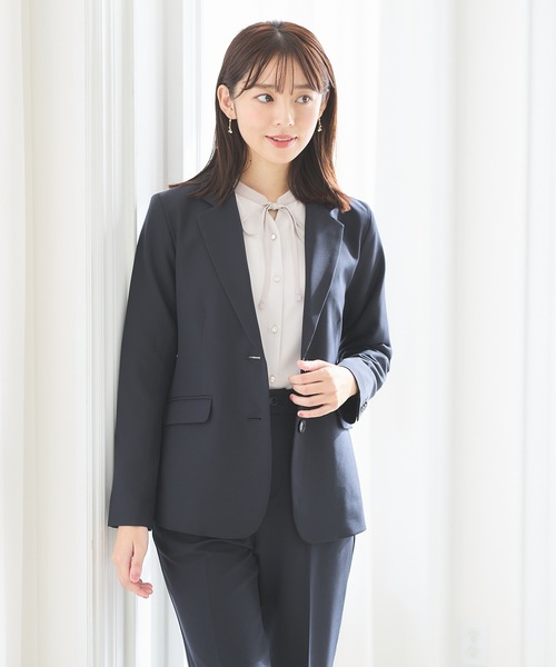 Honeys（ハニーズ）の「ウォッシャブルダブルボタンストレッチ