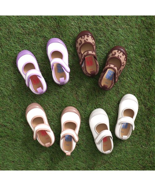 BREEZE(ブリーズ)の「上履き(スリッポン・キッズ・グレー/ブラウン/パープル/ベージュ・15 /18/17/19/16/14)」の5枚目の写真