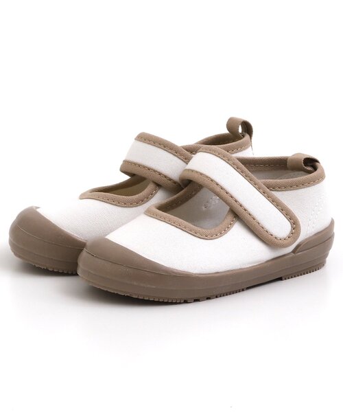 BREEZE(ブリーズ)の「上履き(スリッポン・キッズ・グレー/ブラウン/パープル/ベージュ・15 /18/17/19/16/14)」の7枚目の写真