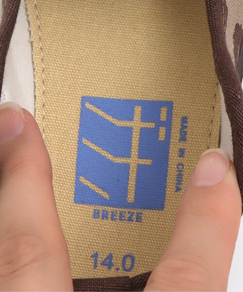 BREEZE(ブリーズ)の「上履き(スリッポン・キッズ・グレー/ブラウン/パープル/ベージュ・15 /18/17/19/16/14)」の11枚目の写真