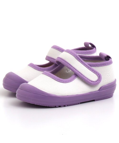 BREEZE(ブリーズ)の「上履き(スリッポン・キッズ・グレー/ブラウン/パープル/ベージュ・15 /18/17/19/16/14)」の17枚目の写真