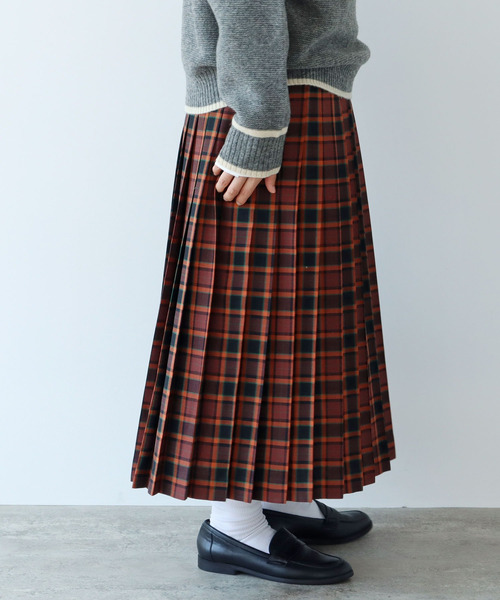 PAR ICI（パーリッシィ）の「【WEB別注カラー】ウール混ビエラチェック