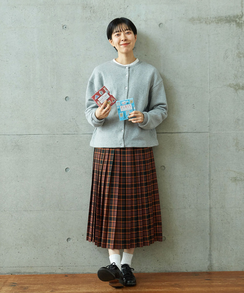 PAR ICI（パーリッシィ）の「【WEB別注カラー】ウール混ビエラチェック