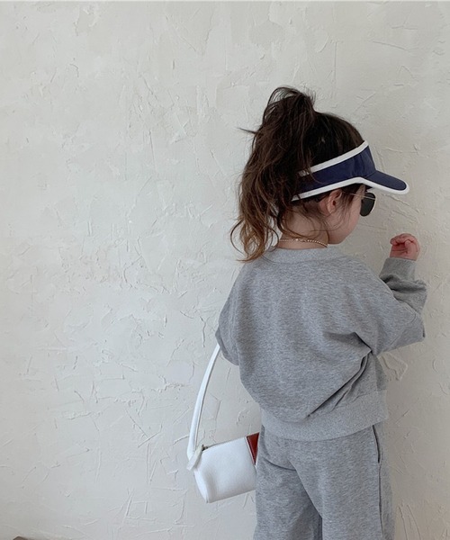 CERCA(チェルカ)の「lulunoix/スウェットセットアップ N15160(スウェット・キッズ・グレー・90cm/100cm/110cm/120cm/130cm)」の3枚目の写真