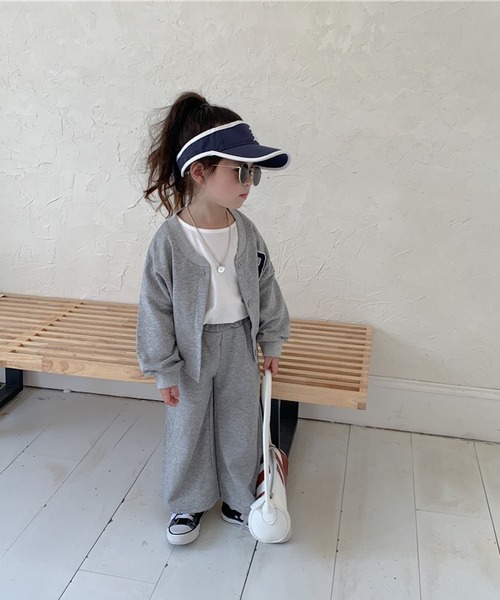 CERCA(チェルカ)の「lulunoix/スウェットセットアップ N15160(スウェット・キッズ・グレー・90cm/100cm/110cm/120cm/130cm)」の4枚目の写真