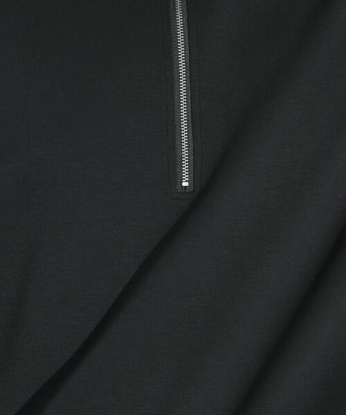 tk.TAKEO KIKUCHI(ティーケータケオキクチ)の「◆ポンチハーフジッププルオーバー(Tシャツ/カットソー・メンズ・ブラック/チャコールグレー/ホワイト・03/01/02)」の11枚目の写真