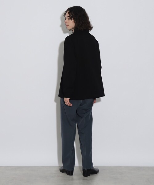 tk.TAKEO KIKUCHI(ティーケータケオキクチ)の「◆ポンチハーフジッププルオーバー(Tシャツ/カットソー・メンズ・ブラック/チャコールグレー/ホワイト・03/01/02)」の18枚目の写真