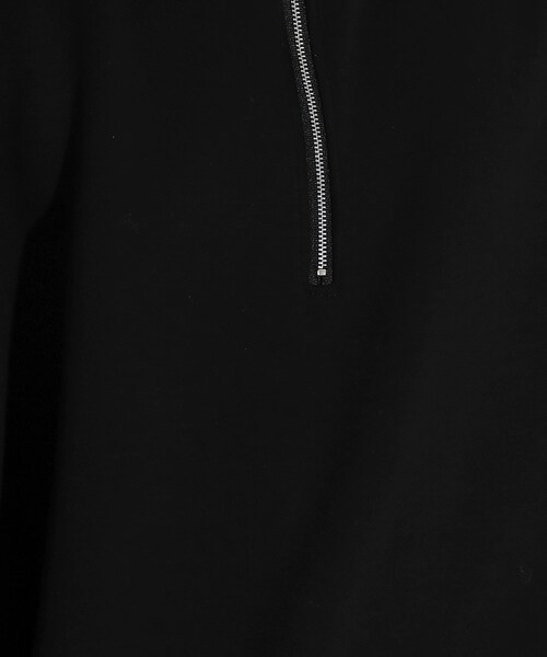 tk.TAKEO KIKUCHI(ティーケータケオキクチ)の「◆ポンチハーフジッププルオーバー(Tシャツ/カットソー・メンズ・ブラック/チャコールグレー/ホワイト・03/01/02)」の19枚目の写真