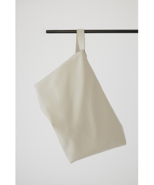 RIM.ARK(リムアーク)の「Minimal shoulder big bag(ショルダーバッグ・レディース・ブラック/ライトベージュ・FREE)」の21枚目の写真