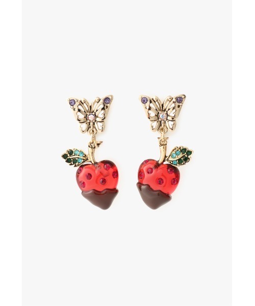ANNA SUI（アナスイ）の「いちごモチーフ イヤリング（イヤリング 