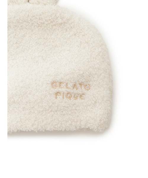 gelato pique(ジェラートピケ)の「【BABY】うさぎキャップ(その他ベビー用品・キッズ・グレー/クリーム・FREE)」の7枚目の写真