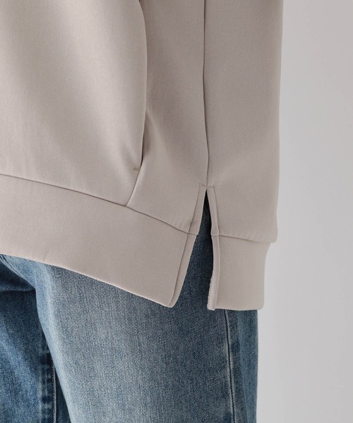 GLOBAL WORK（グローバルワーク）の「ライトクッションZIPパーカー/975608（パーカー・レディース・アイボリー/グレイッシュベージュ/モカ・MEDIUM/LARGE）」の19枚目の写真