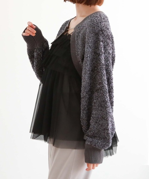 archives（アルシーヴ）の「フリルチュールキャミチュニック（その他トップス・レディース・オフホワイト/グレー/ブラック・MEDIUM）」の11枚目の写真