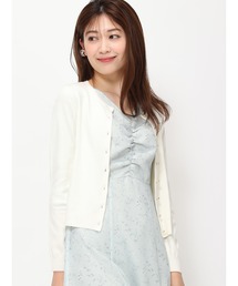 ■2024春夏新作■ベーシックビジューカーデ/MM418406