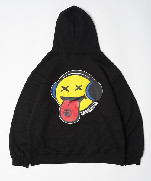 【STAYGOLD】スマイルヘッドフォン プルパーカー / Smile Headphone Pull Hoodie（パーカー）｜STAY GOLD（ステイゴールド）