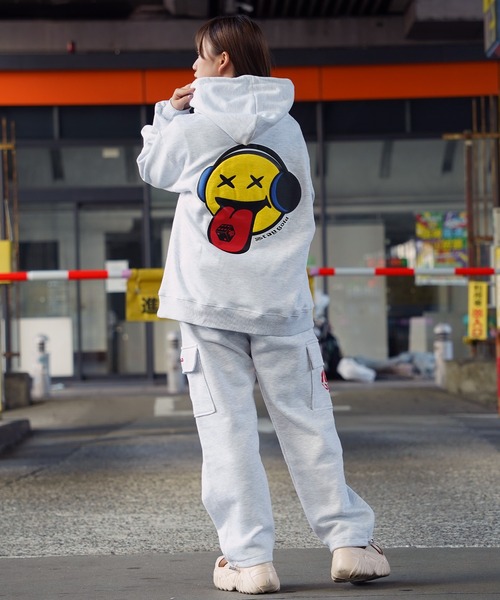 【STAYGOLD】スマイルヘッドフォン プルパーカー / Smile Headphone Pull Hoodie（パーカー）｜STAY GOLD（ステイゴールド）