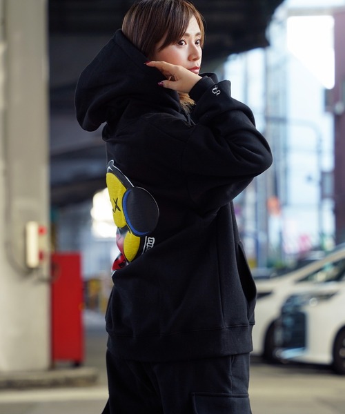 【STAYGOLD】スマイルヘッドフォン プルパーカー / Smile Headphone Pull Hoodie（パーカー）｜STAY GOLD（ステイゴールド）