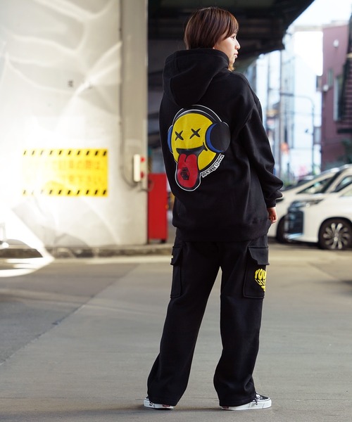 【STAYGOLD】スマイルヘッドフォン プルパーカー / Smile Headphone Pull Hoodie（パーカー）｜STAY GOLD（ステイゴールド）