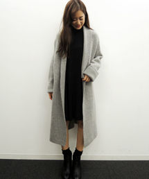 N.（N. Natural Beauty Basic） | 【先行予約】ガウンニットコート(その他アウター)
