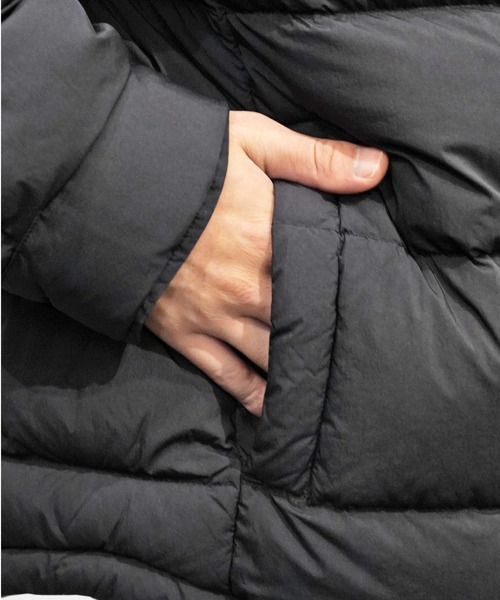 yoko sakamoto（ヨーコサカモト）の「【YOKO SAKAMOTO】 DOWN UTILITY SHIRT（ダウンジャケット/コート・メンズ・ブラック・MEDIUM/LARGE）」の3枚目の写真