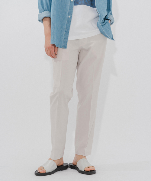 EDIFICE（エディフィス）の「シャーク ウエストマジック ストレッチパンツ（スラックス・メンズ・ブラック/ベージュ/アイボリー/ブルー系その他/ブラウン・SMALL/MEDIUM/LARGE/X-LARGE）」の2枚目の写真