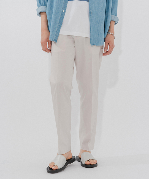 EDIFICE（エディフィス）の「シャーク ウエストマジック ストレッチパンツ（スラックス・メンズ・ブラック/ベージュ/アイボリー/ブルー系その他/ブラウン・SMALL/MEDIUM/LARGE/X-LARGE）」の10枚目の写真