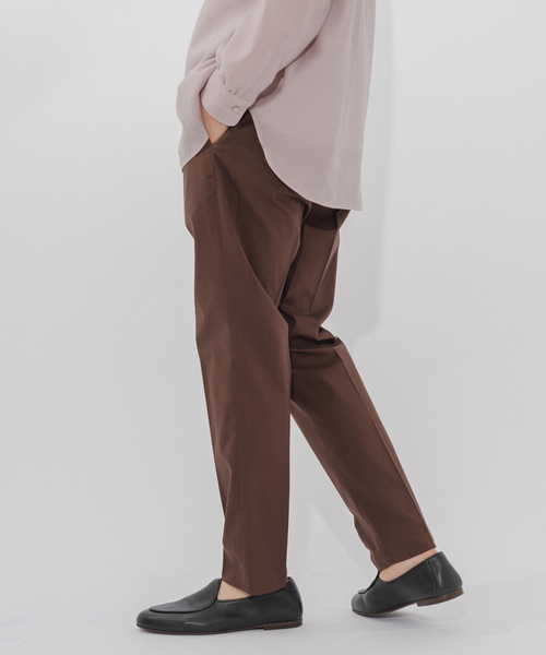 EDIFICE（エディフィス）の「シャーク ウエストマジック ストレッチパンツ（スラックス・メンズ・ブラック/ベージュ/アイボリー/ブルー系その他/ブラウン・SMALL/MEDIUM/LARGE/X-LARGE）」の17枚目の写真