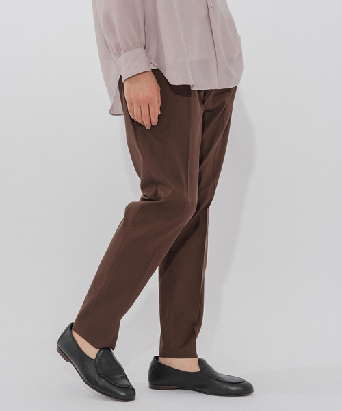 EDIFICE（エディフィス）の「シャーク ウエストマジック ストレッチパンツ（スラックス・メンズ・ブラック/ベージュ/アイボリー/ブルー系その他/ブラウン・SMALL/MEDIUM/LARGE/X-LARGE）」の18枚目の写真