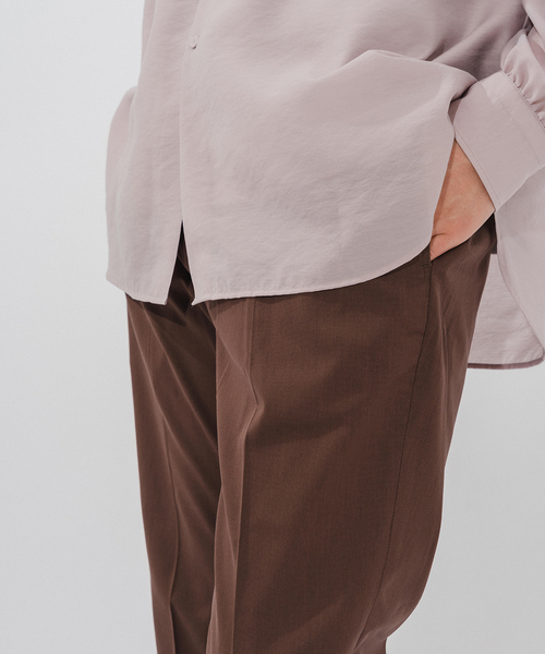 EDIFICE（エディフィス）の「シャーク ウエストマジック ストレッチパンツ（スラックス・メンズ・ブラック/ベージュ/アイボリー/ブルー系その他/ブラウン・SMALL/MEDIUM/LARGE/X-LARGE）」の20枚目の写真