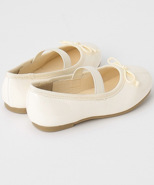 petit main（プティマイン）の「バレエシューズ（バレエシューズ・キッズ・シルバー/ライトピンク/ブラック/オフホワイト・15cm/16cm/19cm/18cm/14cm/17cm）」の6枚目の写真