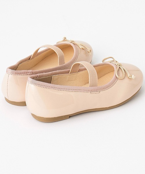 petit main（プティマイン）の「バレエシューズ（バレエシューズ・キッズ・シルバー/ライトピンク/ブラック/オフホワイト・15cm/16cm/19cm/18cm/14cm/17cm）」の9枚目の写真