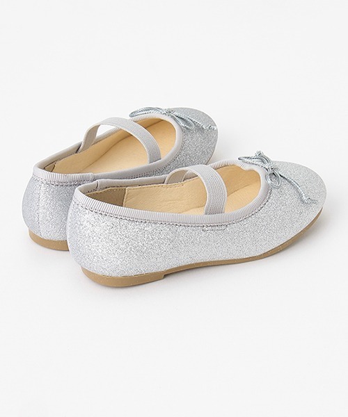 petit main（プティマイン）の「バレエシューズ（バレエシューズ・キッズ・シルバー/ライトピンク/ブラック/オフホワイト・15cm/16cm/19cm/18cm/14cm/17cm）」の19枚目の写真