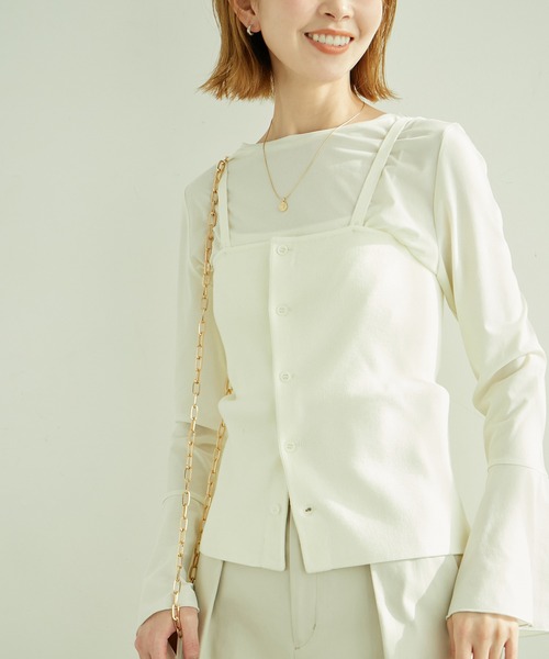 セール】着丈が選べる/ニットビスチェ（キャミソール）｜ROPE' PICNIC