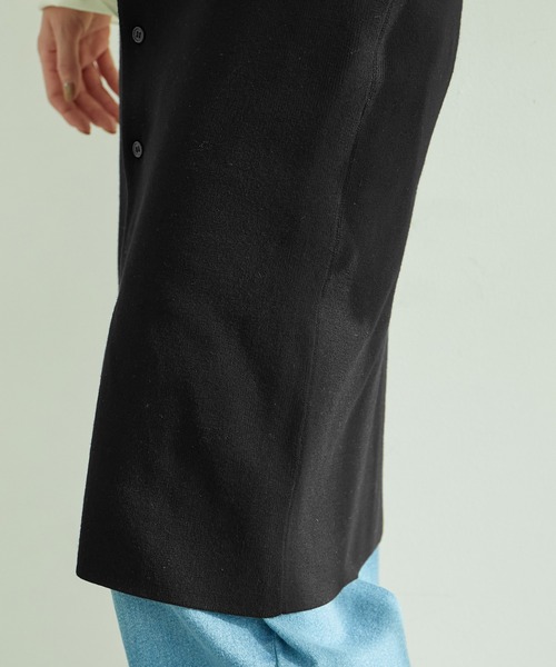 ROPE' PICNIC（ロペピクニック）の「着丈が選べる/ニットビスチェ（キャミソール・レディース・オフホワイト/ブラック・38/36）」の22枚目の写真