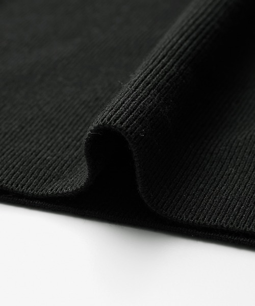 ROPE' PICNIC（ロペピクニック）の「着丈が選べる/ニットビスチェ（キャミソール・レディース・オフホワイト/ブラック・38/36）」の8枚目の写真