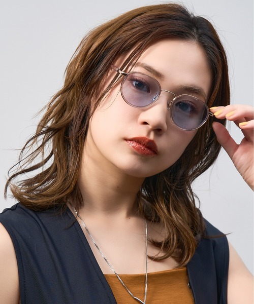 【美品】UNITED ARROWS ユナイテッドアローズ Zoff ボストン 黒 UNITED ARROWS SUNGLASSES（ユナイテッドアローズ サングラス