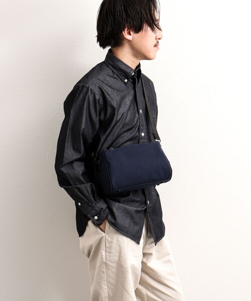 Un coeur（アンクール）の「【Un coeur/アンクール】K903062 ミニマルアシメショルダー.（ショルダーバッグ・メンズ・ネイビー/ブラック・FREE）」の15枚目の写真