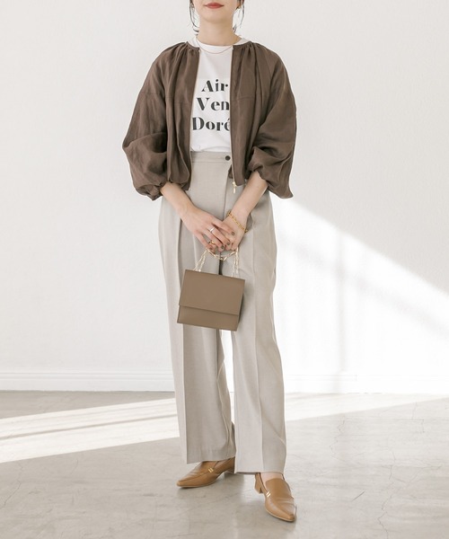 RIVE DROITE(リヴドロワ)の「2WAYサイドメタルシューズ(ローファー・レディース・ブラック/ベージュ・S/M/L)」の19枚目の写真