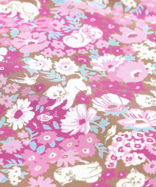 BRANSHES(ブランシェス)の「【Cat’s ISSUE】ネコ総柄プリントポーチ(バックパック/リュック・キッズ・ブルー/ピンク・FREE)」の8枚目の写真