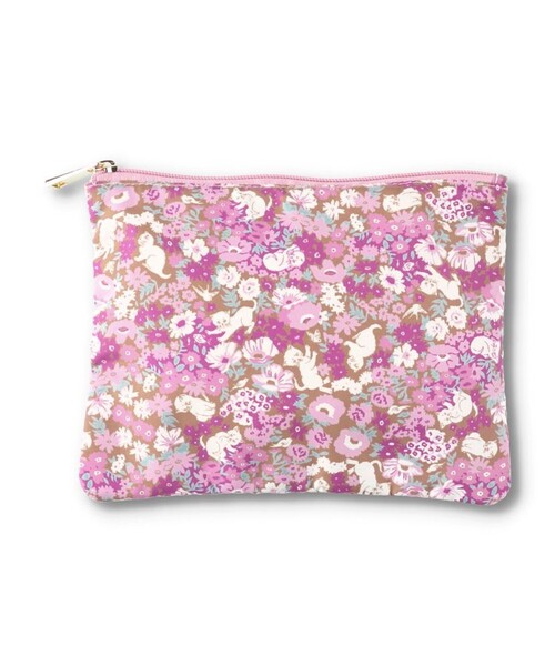 BRANSHES(ブランシェス)の「【Cat’s ISSUE】ネコ総柄プリントポーチ(バックパック/リュック・キッズ・ブルー/ピンク・FREE)」の4枚目の写真