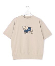 【UNISEX】ブルドッグプリントTシャツ