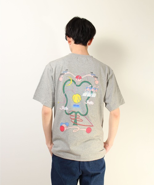 Common Noun(コモン ナウン)の「"SPORTS" Nori Okawa 天竺半袖T(Tシャツ/カットソー・レディース・杢グレー/ブラック/ブルー/ホワイト・LARGE/MEDIUM)」の3枚目の写真